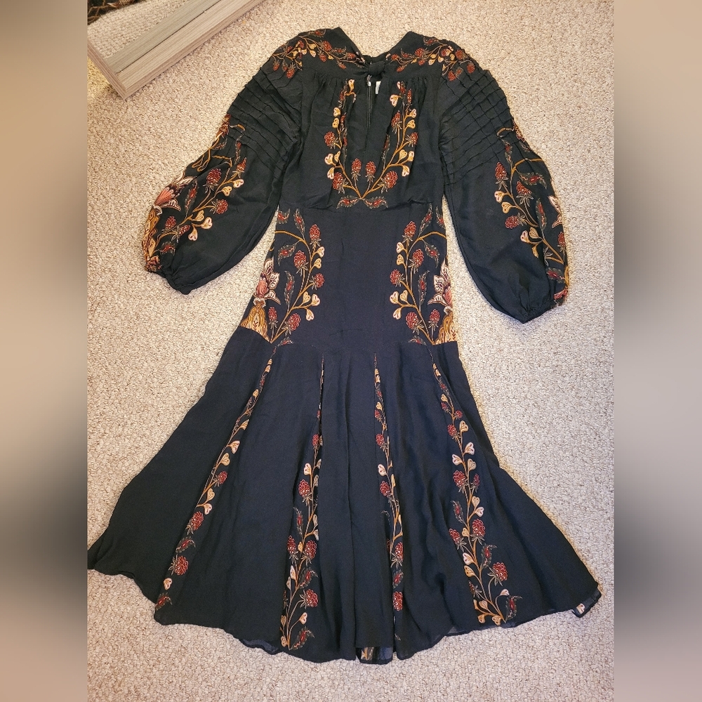 Farm Rio Berry Garden Midi Dress - Picture 5 of 9
